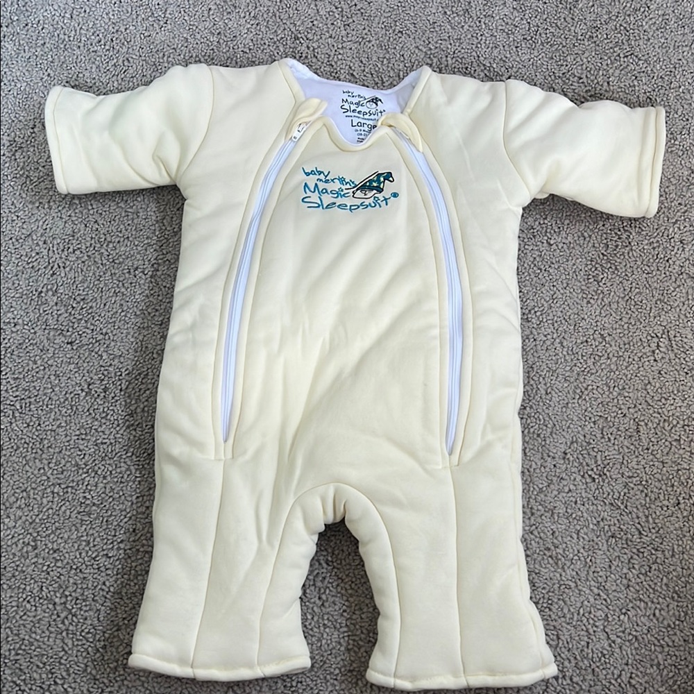 NEW/unused Baby Merlin’s Magic sleep suit size large